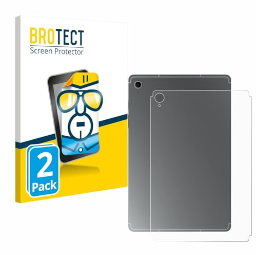 BROTECT Schutzfolie für Samsung Galaxy Tab S10 FE | (Rückseite) 2 Stück Transparenter Displayschutz Made in Germany Klare Displayschutz-Folie Clear Einfache Montage