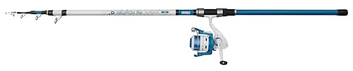Mitchell Neuron SW II Buscle Rod & Reel Combo | Saltwater Buscle Fishing Set | Carbon Composite Blank | 1+1 Bearing Reel | Graphite Body & Rotor | Pre-Spooled Ready to Fish |5000 | 3.30m | 60-120g
