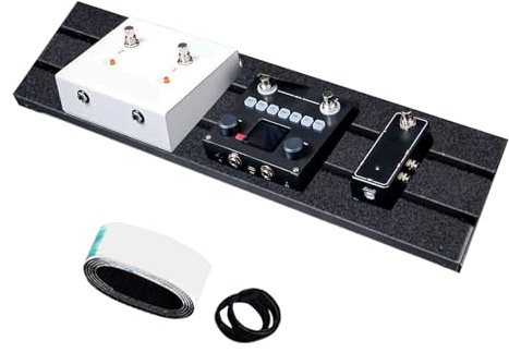 Pedalboard Für Gitarre - Kabelorganisator Gitarren Pedalboard,Präzisionsverarbeitung Langlebige Instrumentenzubehör Für Enthusiasten Erwachsene Anspruchsvolle Nutzung