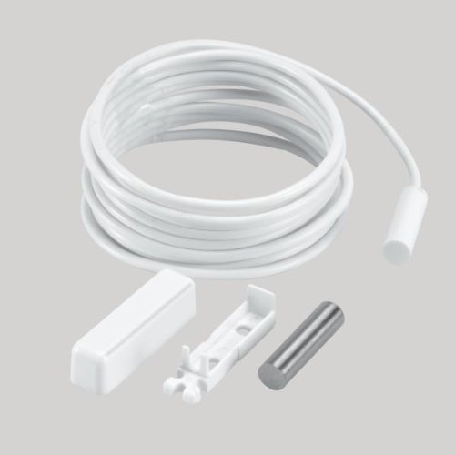ABUS MK1010W drahtgebundener Öffnungsmelder Magnetkontakt VDs B Weiss Tür Fenster für EIN- und Aufbau Montage