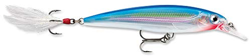 Rapala X-Rap 8 cm 10 cm Wobbler Kunstköder Lure Hecht Zander Farbe SB - Silver Blue, Größe 8 cm