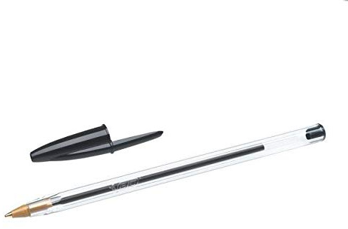 BIC Cristal Medium Stifte, Schwarz, 20er-Pack