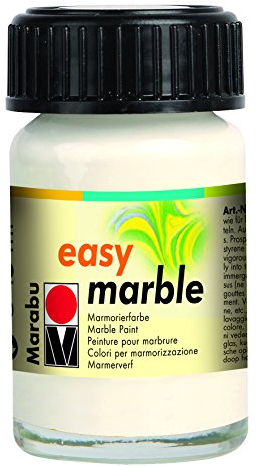 Marabu Easy Marble 15 ml transparent Tauchmarmorierfarbe Matt Marmoriert