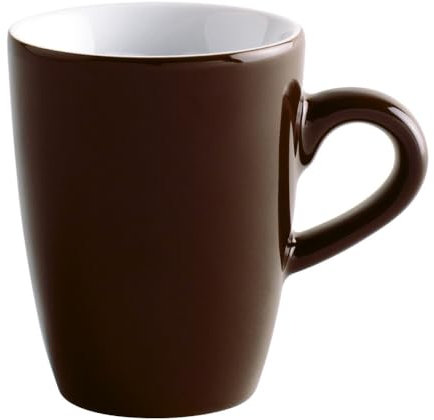 KAHLA 574732A72605C Pronto Colore Espresso-Obertasse hoch 0,10 l chocolate brown|braune Espressotasse aus Porzellan