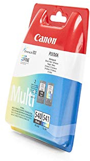 2 Drucker Patronen für Canon Pixma MX395, MX 395 - Original - Black/Color
