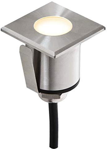 EVN Lichttechnik P-LED Bodeneinbauleuchte P 67104002 EDS 12V 1W 3000K IP67 Bodeneinbauleuchte 4037293012652
