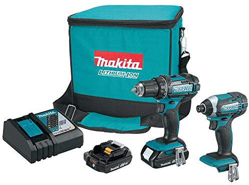 Makita CT225R 18V LXT Lithium-Ion Compact Cordless 2-Pc. Combo Kit (2.0Ah)