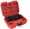 Voche 6PC Grip n Twist Socket Set with Storage Case | for The Removal of Locking Wheel Nuts or Damaged Bolts | Includes 17mm, 19mm, 21mm, 23mm & 27mm Sockets