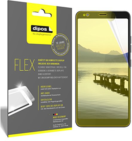 dipos FLEX 3x Displayschutzfolie klar für Gigaset GS370 plus