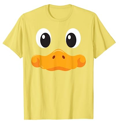 Enten Gesicht T Shirt Halloween Kostüm Idee T-Shirt