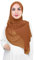 Lina & Lily Damen Muslim Premium Chiffon Hijab Kopftuch Schal aus Leicht Stoff (Kupfer)
