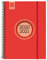 Finocam – Kalender 2020-2021 E10 – 155 x 212 Wochenansicht, Wochenansicht, spanisches Label Rot