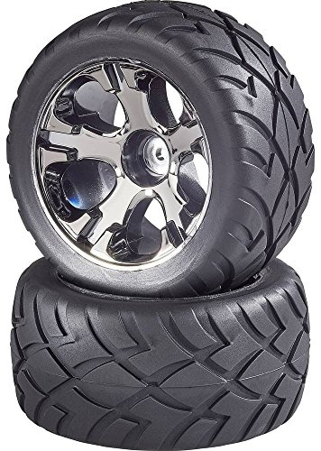 Reely 1:10 Truggy Kompletträder Street 5-Speichen Titan-Grau 2 St.