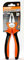 Shind 7'' Combination Pliers, Professional Quality, Durable, Induction Hardened Cutting Edge, Anti-slip Grip, Orange/Black