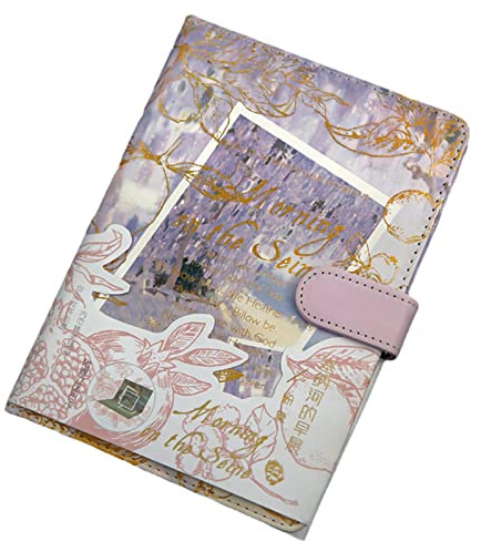 Bronzing Literary Hardcover Notizbuch A5 Monet's Color Ölgemälde Landschaft Magnetverschluss Notizbuch