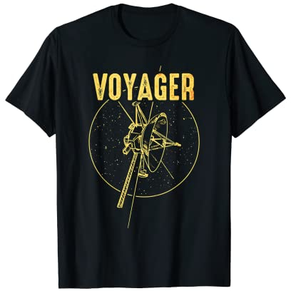 Voyager 1 & 2 Raumsonde Sonnensystem Astronomie Raumfahrt T-Shirt