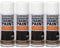 Pro-Kleen Radiator Enamel Spray Paint Anthracite Matt 4 x 400ml - Heat Resistant up to 100ºC - For Radiators, Hot Pipes, Water Tanks & More - Fast Drying & No Primer Needed