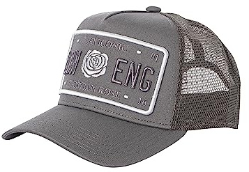 Christian Rose Kids Trucker Cap Grey One Size