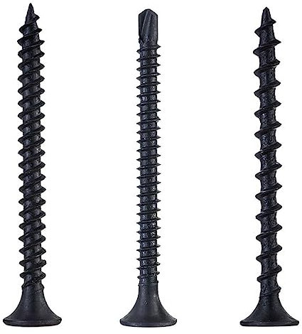 Schnellbauschrauben Schrauben für Rigips Trockenbau wahlweise mit Feingewinde Grobgewinde oder mit Bohrspitze Gipskarton Gipsplatten GK Trockenbau (3,5 x 25 mm | 1000 Stück, mit Bohrspitze)