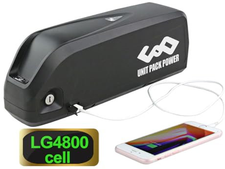 Unit Pack Power 36V Electric Bike Battery for Electric Bike Conversion Kit 250W 500W - Lithium Ion Accu for Brushless Motor