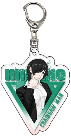 acsewater Anime Chainsaw Man Makima Keychain Cute Jewellery Accessories Pochita Power Aki Pendant Ornament Keyring Bag Car Key Novelty Gift