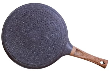 PRETYZOOM Antihaft-pfanne Aus Bratpfanne Haushaltspfanne Mit Holzgriff Küchenpfanne Für Omeletts Sandwiches Und Pfannkuchen