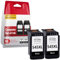Druckerpatronen 545 XL Schwarz- 2X 500+ Seiten, PG-545 Schwarz Patronen Kompatibel für Canon 545 XL Black Original, 545XL Tinte mit Hoher Reichweite für Pixma MX495 TS3150 TS3350 TR4550 TR4551 MG2550s