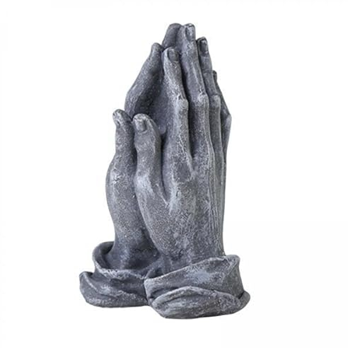 LOVIVER 5X Betende Hände, Figur, Skulptur, Kunstwerk, Vintage Stil, Freistehende Gedenkstatue Aus Kunstharz, Ornament für Schrank, Tisch, Wohnzimmer, Dekorati