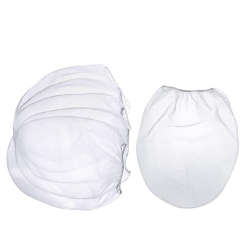 (8 Pieces) Premium 5 Gallon Paint Strainer Bags - Professional Quality Mesh Filters/Elastic Top Opening for Smooth Painting Results