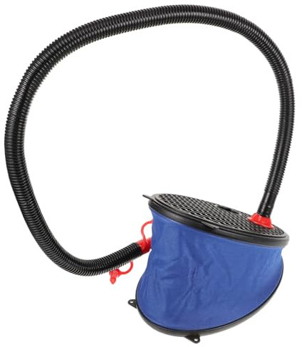 Anneome Air Pump Für Schwimmringe Tragbare Fußluftpumpe Für Wasser-Spielzeug Effektives Aufblasen Und Entleeren Langlebig Und Leicht Für Strand Und Pool