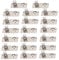 Batteries Metal Battery Spring Contact Plate, 28 x 11 MM Bipolar Plate Conversion Spring Nickeling Plate Contact Terminal for for Battery Holder and Electronic Toys 20 PCS Loopunk