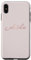 Hülle für iPhone XS Max Adele Mädchen Name Vorname Frau Pink Geschenk Mode Outfits