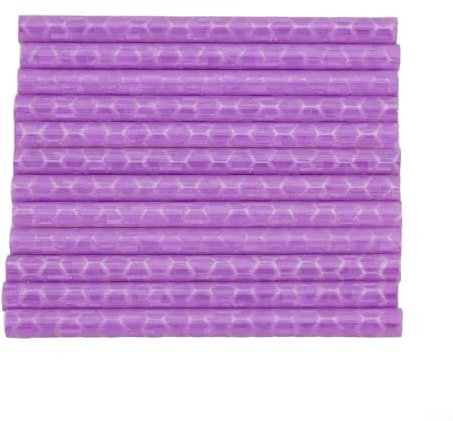 Fahrradzubehör 12 farbige reflektierende Speichen zur Verbesserung der Sichtbarkeit bei Nacht (Rot (Violett (12))