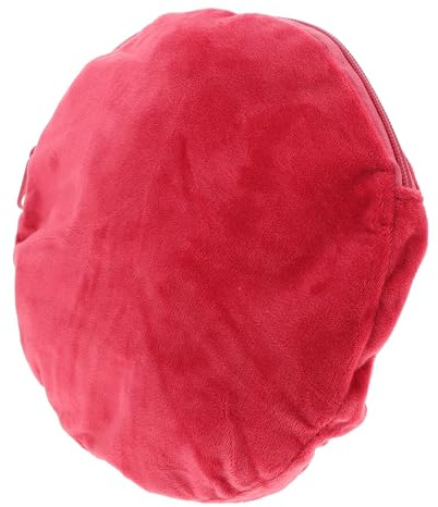 Anneome Copri Bottiglia Termico in Flanella Rotondo Morbido Custodia Riutilizzabile Per Scaldamani Elettrico Protezione Resistente Al Calore Rivestimento in Maglia Caldo Invernale Accessor