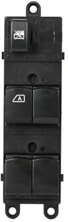 Interruptor Elevalunas Para Nissan Para Qashqai + 2 I J10 NJ10) Para Note II 5 Portes (E12) Interruptor Control Elevador Ventana Delantero Izquierdo 14 + 3 Pines
