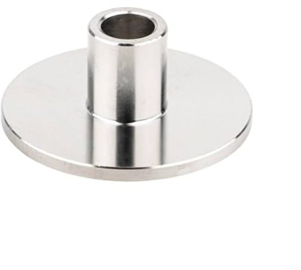 MIKMLYZE Stainless Steel Router Template Guide Bushing With 6 Interchangeable Sleeves 8-20MM, For Wood Trimming Engraving And Pattern Copying(12mm)