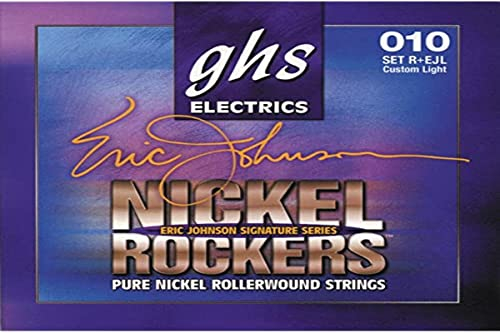 GHS Eric Johnson Signature Set Jeu De Cordes Pour Guitare Electrique - R+EJL - Light - 010/050