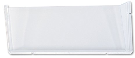 Deflecto Wandprospekthalter (Querformat, unzerbrechlich, für DIN A3), transparent