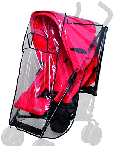 sunnybaby 13197 - Universal Regenverdeck, Regenschutz, Regenhaube für Buggy mit Dach | mit Kontaktfenster für optimale Luftzirkulation | Qualität: MADE in GERMANY