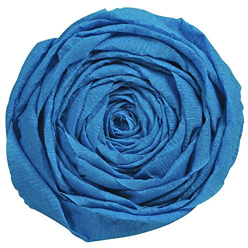 Clairefontaine 903057C Krepppapier 2,5x0,5m hellblau, 10 Stück
