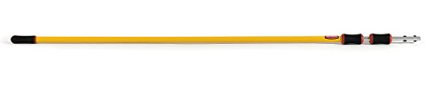 Rubbermaid Commercial Products Hygen Quick Connect Aluminium Telescopic Handle FGQ77500YL00 of Curtains 72 Drop 548.6 cm - Yellow