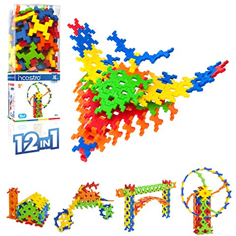 Incastro- Gioco di Costruzione, 015, Multicolore