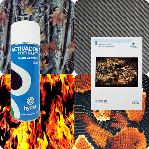 MINI Kit Hidroimpresion Hydro Dipping Activador Activator Water Transfer Printing Hidrografia Hydrographics spray