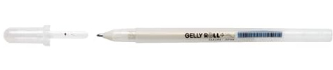SAKURA Gelly Roll Stardust - Sparkle Clear Gel Pen Medium Point - Add Gloss & Glitter Effects