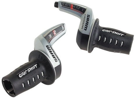 Sram Drehgriffschalter Centera 9-Gang 1:2 rechts Grau Fahrrad