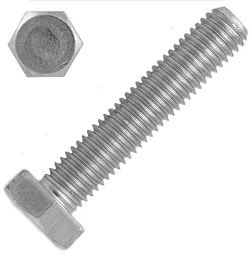 10 Stück Sechskantschrauben M10 X 60 DIN 933 Edelstahl A2