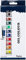 Rayher 38918000 set d'artiste peinture à l huile kit de peinture 12 couleurs 2,6 cm x 1,05 cm x 0,21 cm matériel de peinture idéal pour les activités d arts créatifs