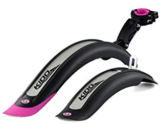 SIMPLA Unisex-Youth KIDO Schutzbleche, Schwarz/pink, 20