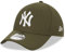New Era Diamond Era 9Forty Adjustable Cap NY Yankees Khaki Weiß, Size:ONE Size