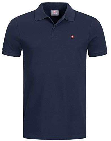 Höhenhorn 31P3 Waliss Herren Poloshirt Dunkelblau Gr. S